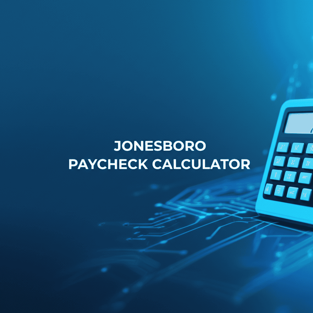 Jonesboro Paycheck Calculator Tool Interface