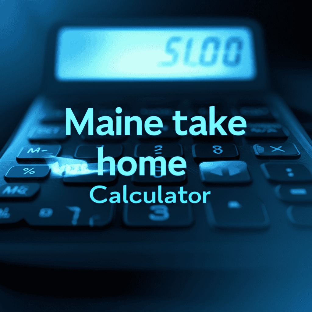 Maine Take Home Calculator tool screenshot