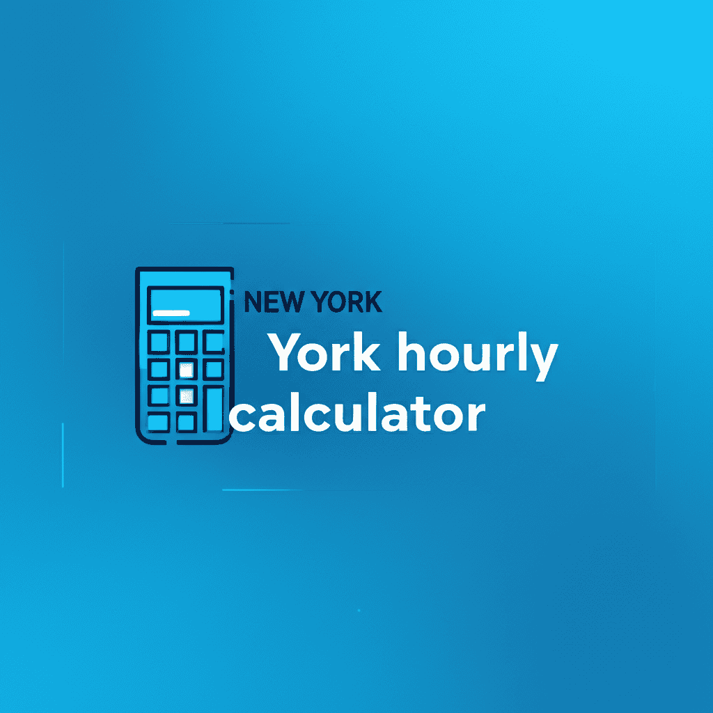 New York hourly calculator tool showing tax calculations