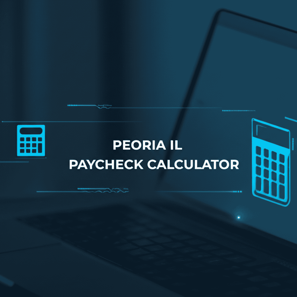 Peoria IL Paycheck Calculator Interface