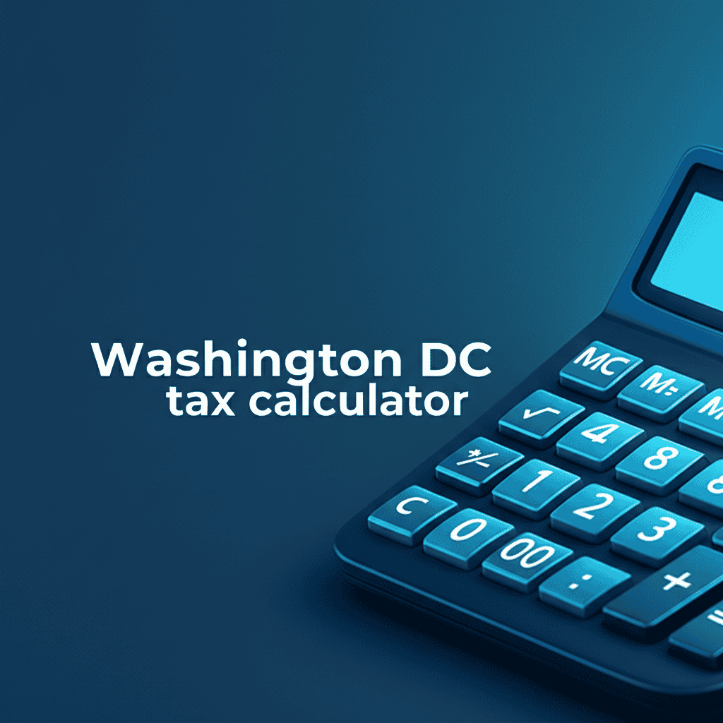 Washington DC Tax Calculator Interface
